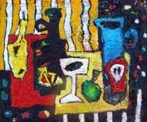 Натюрморт 2, холст, масло 50 х 60 см. 35 000 руб, 2014 г.