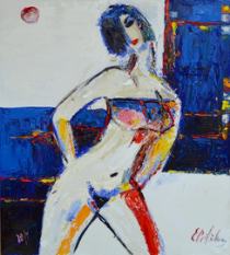 Ню / холст, масло